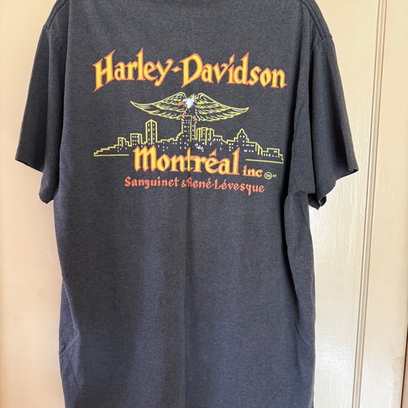 Harley Davidson “Brothers in the Wind” two-sided T-shirt 3D Emblem - Picture 2 of 3